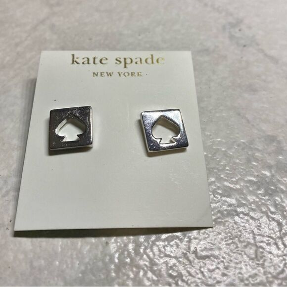 kate spade Jewelry - KATE Spade Logo earrings NWT